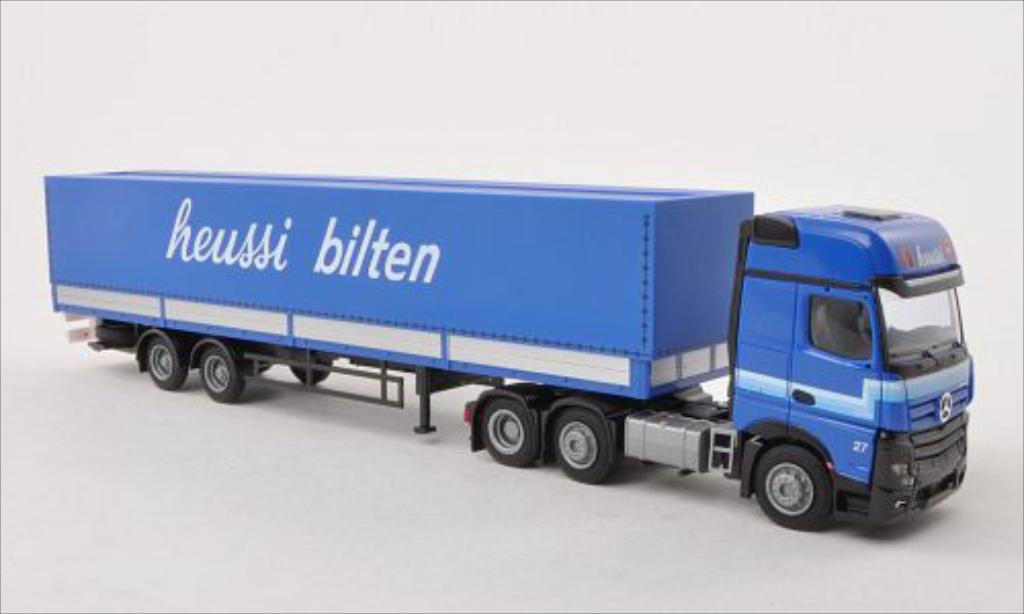 Mercedes Actros 1/87 AWM 2 Heussi Gigaspace-PrSZ modellino in miniatura