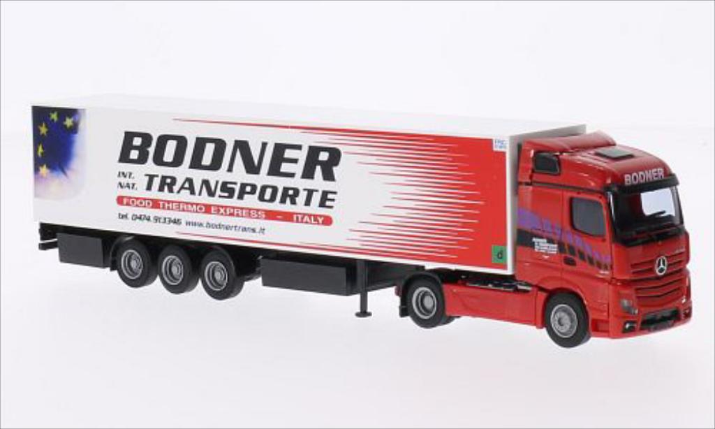 Mercedes Actros 1/87 AWM 2 Stream./Aerop. Kuhl-KSZ Bodner modellino in miniatura