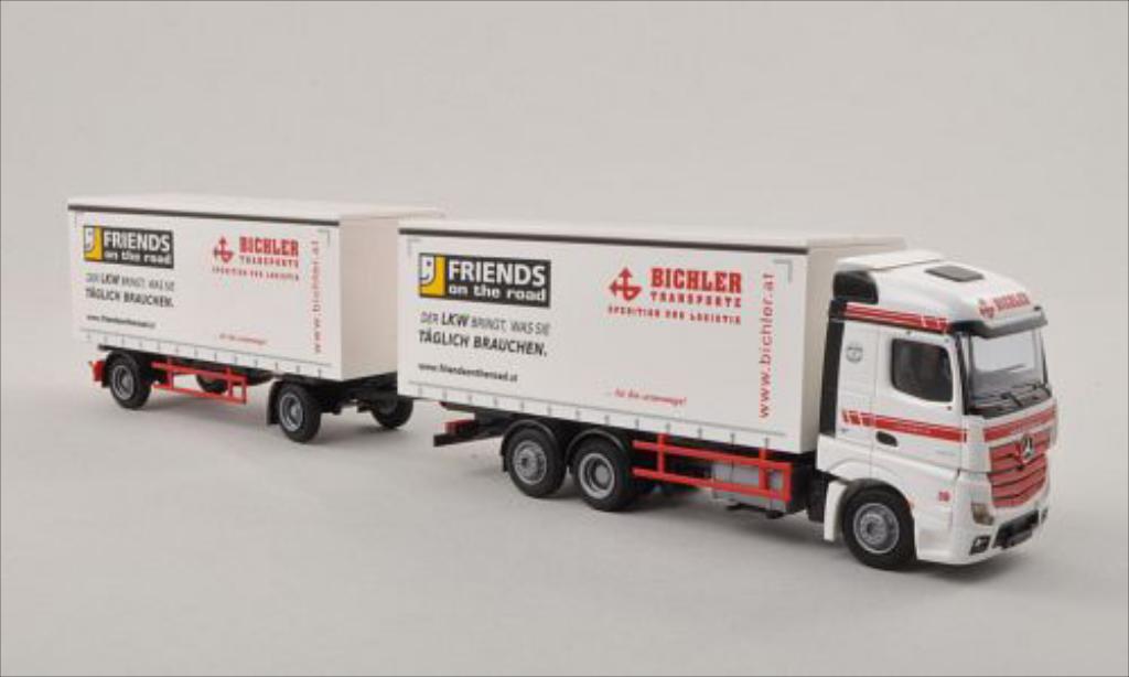 Mercedes Actros 1/87 AWM 2 Streamspace Bichler (A) G-KHZ modellino in miniatura