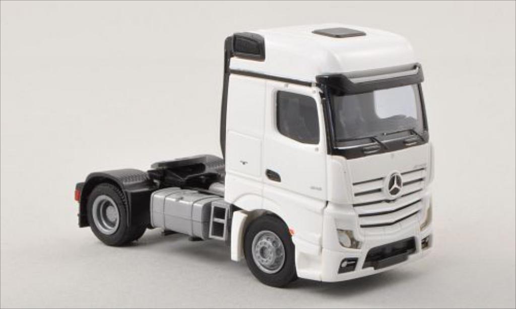 Mercedes Actros 1/87 AWM 2 Streamspace bianco Solo-Zugmaschine 2-achsig bianco modellino in miniatura