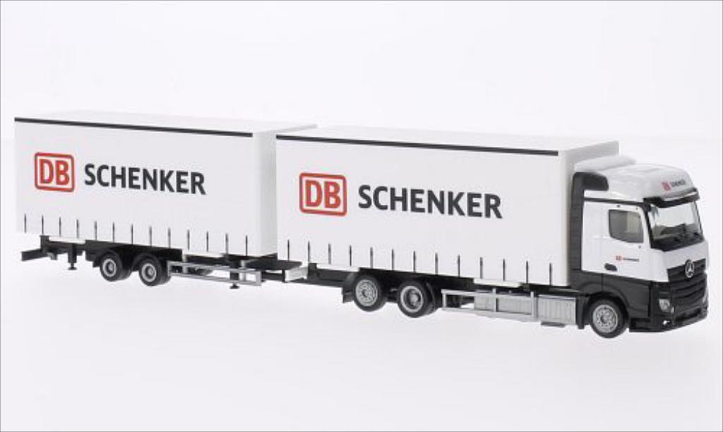 Mercedes Actros 1/87 Herpa Bigspace DB Schenker 2011 modellino in miniatura