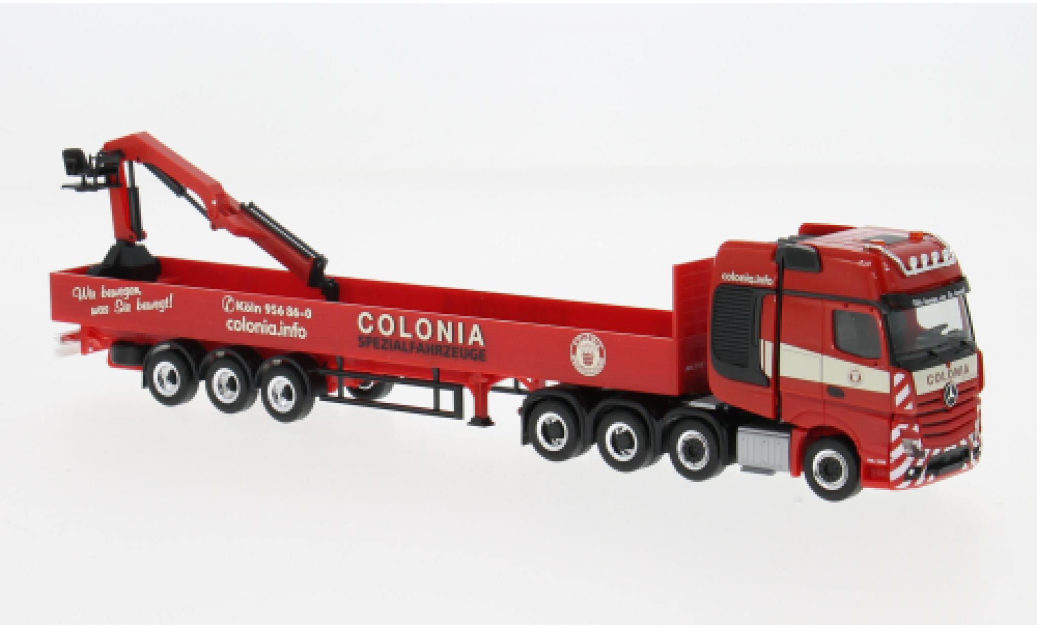 Mercedes Actros 1/87 Herpa Colonia 1:87 modellino in miniatura