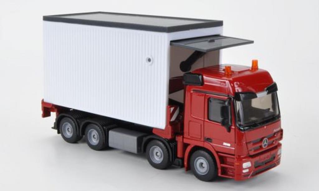 Mercedes Actros 1/50 Siku Garagentransporter mit Ladegut modellino in miniatura