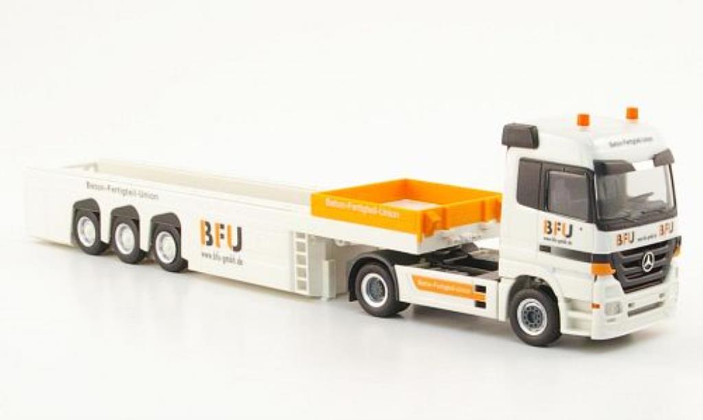 Mercedes Actros 1/87 Herpa LH 08 BFU - Beton-Fertigteil-Union modellino in miniatura