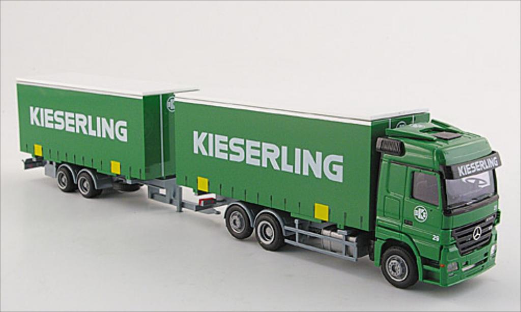 Mercedes Actros 1/87 AWM MP 2 LH G-KTaHZ Kieserling modellino in miniatura