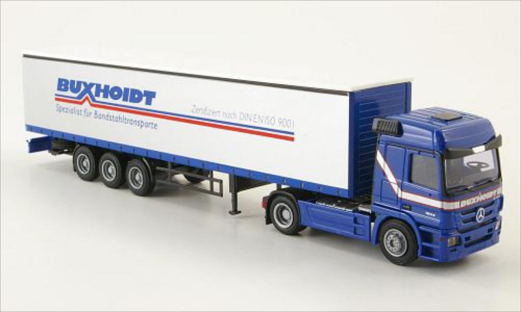 Mercedes Actros 1/87 AWM MP3 L Buxhoid G-KSZ modellino in miniatura