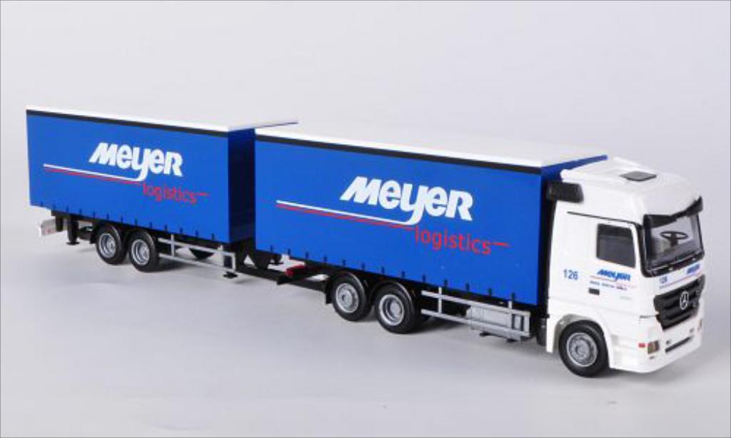 Mercedes Actros 1/87 AWM MP3 Meyer LH-G-KTaHZ modellino in miniatura