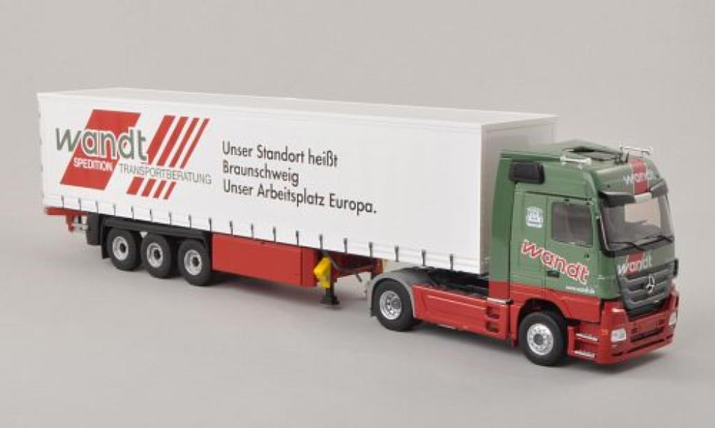 Mercedes Actros 1/43 Eligor MP3 Spedition Wandt Gardinenplanen-Sattelzug limitierte Auflage 99 Stuck modellino in miniatura