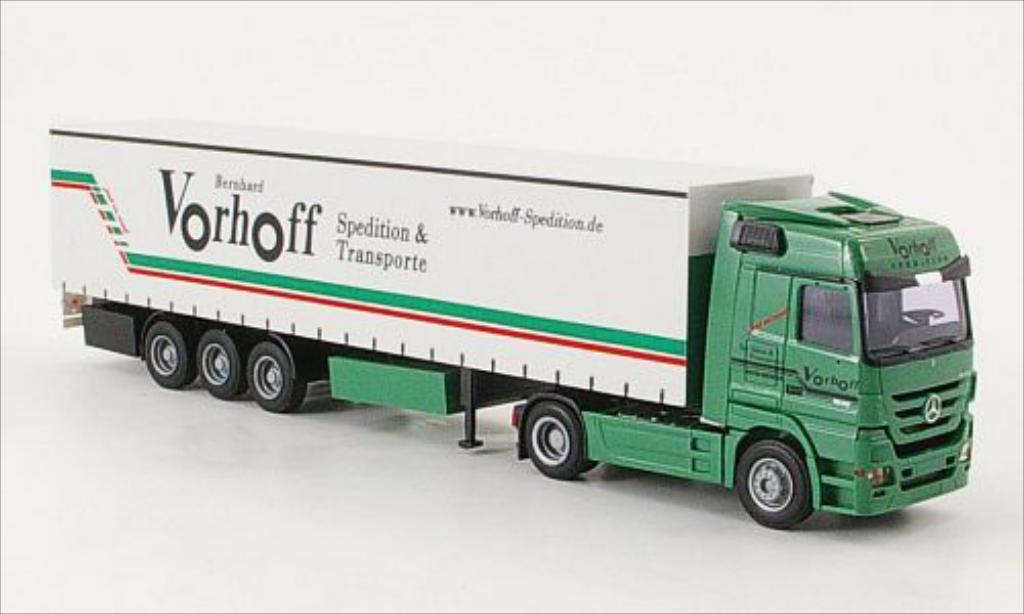 Mercedes Actros 1/87 AWM MP3 Vorhoff Jumbo-KSZ modellino in miniatura