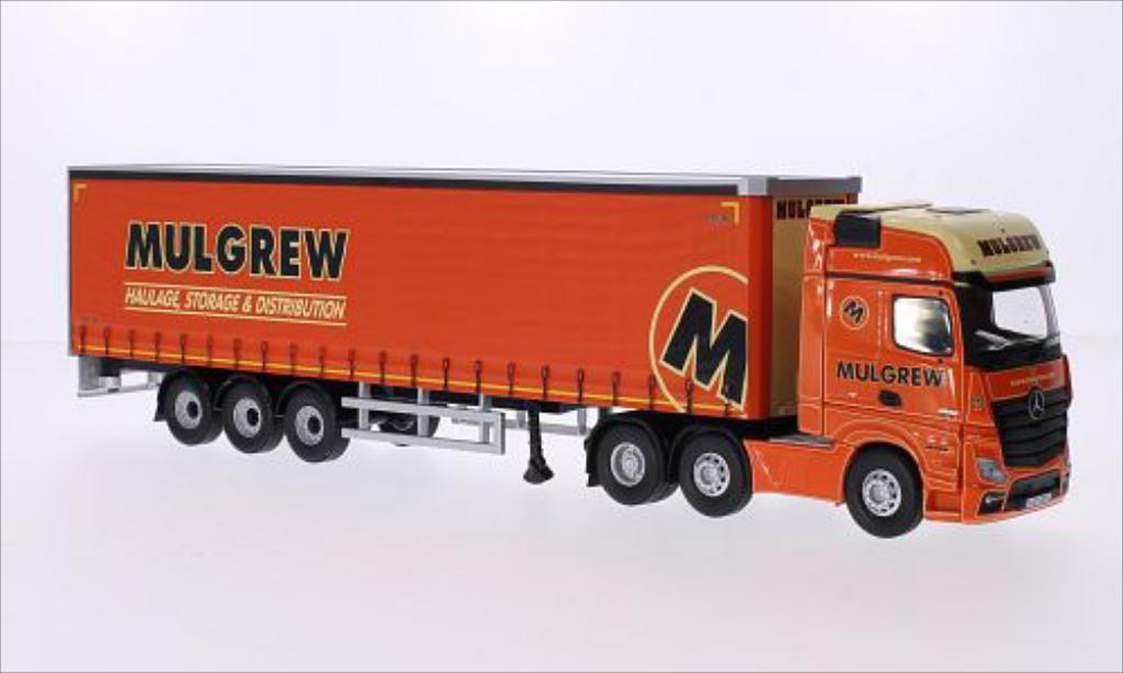 Mercedes Actros 1/50 Corgi (MP4) 2545 RHD Mulgrew Haulage modellino in miniatura