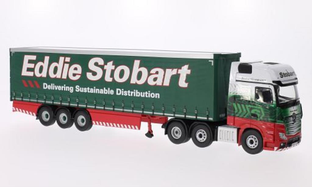 Mercedes Actros 1/50 Corgi (MP4) Eddie Stobart Gardinenplanen-SZ modellino in miniatura