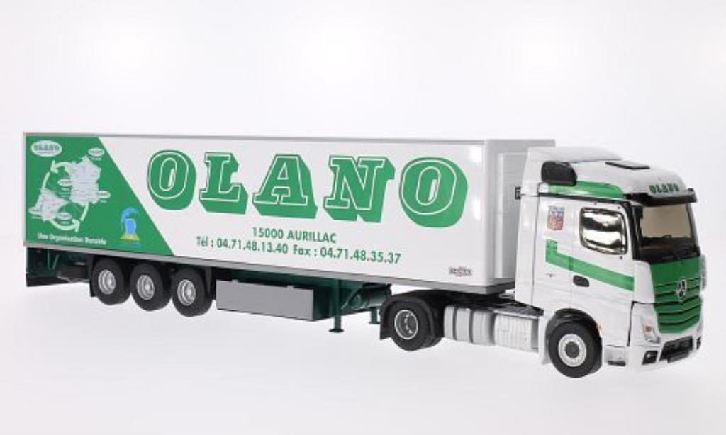 Mercedes Actros 1/43 Eligor MP4 Streamspace Olano Aurillac Kuhlkoffer-SZ modellino in miniatura