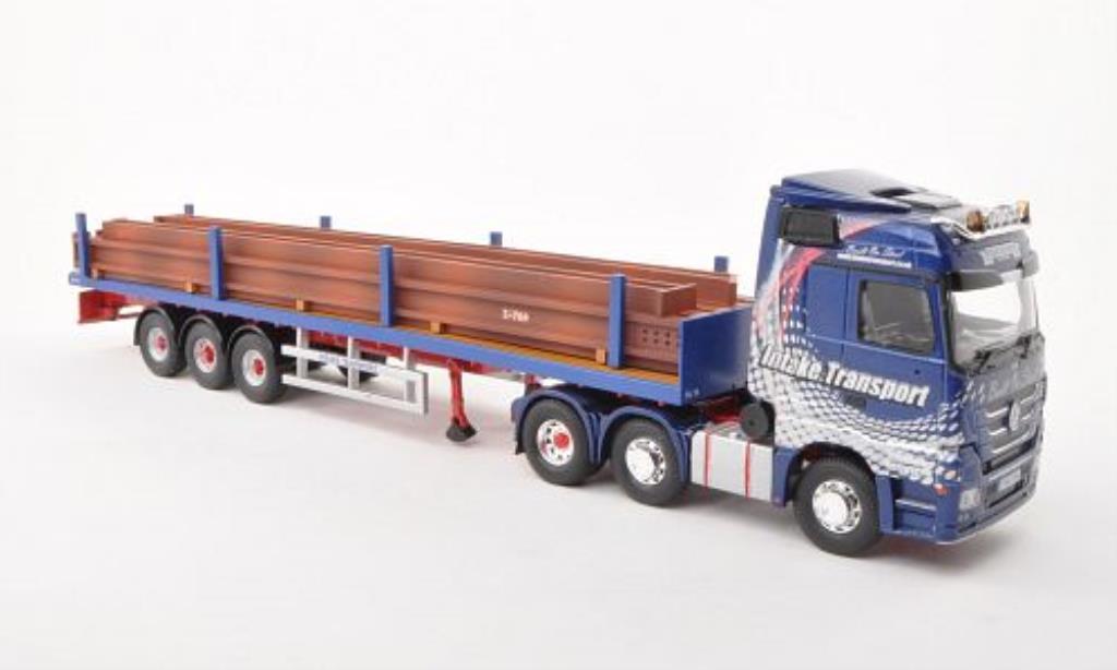 Mercedes Actros 1/50 Corgi Rungen-Sattelzug mit Stahlladung Intake Transport Scunthorpe modellino in miniatura