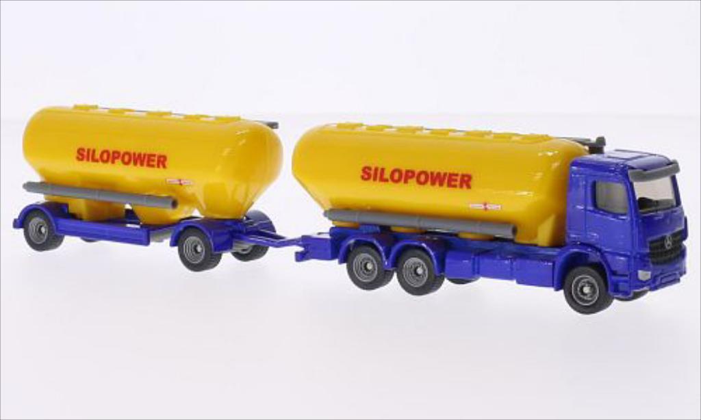 Mercedes Actros 1/87 Siku Silopower modellino in miniatura