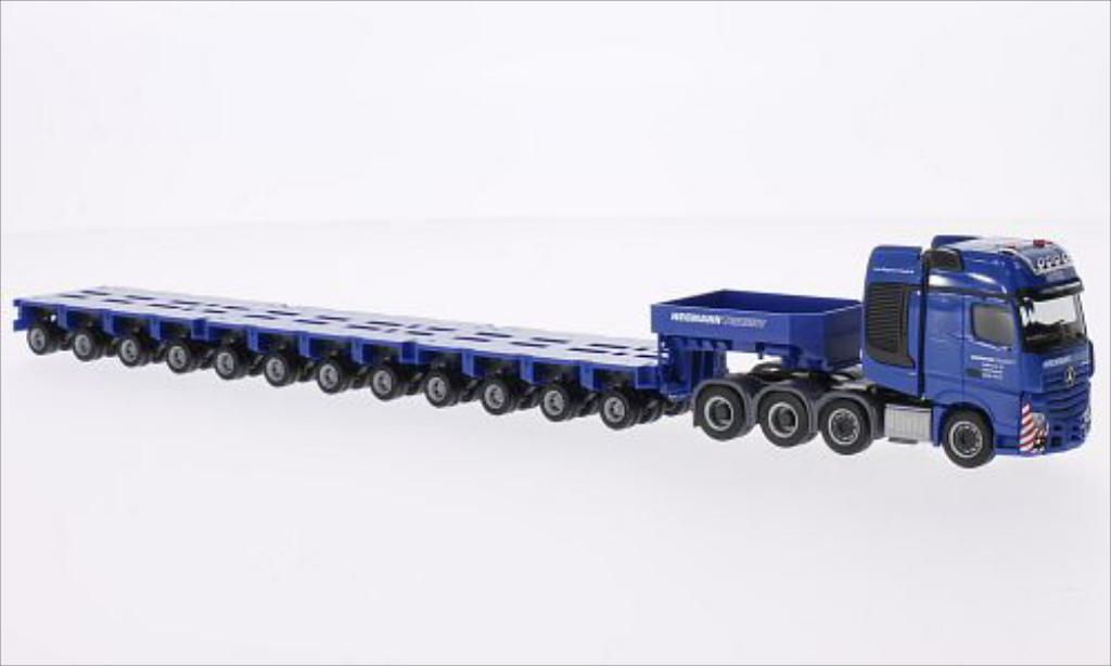 Mercedes Actros 1/87 Herpa SLT Hegemann Transit modellino in miniatura