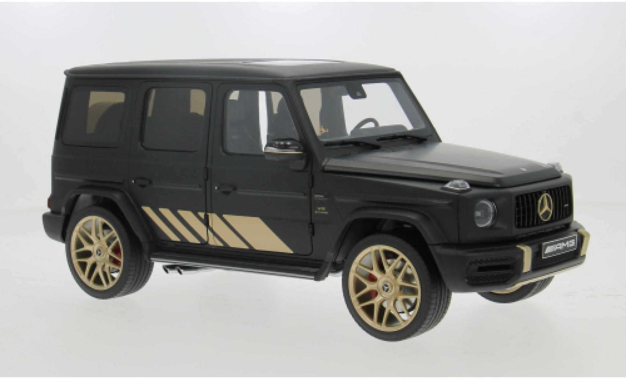 Mercedes Classe G 1/18 Almost Real AMG G63 (W463) schwarz/gold 2024 1:18 modellino in miniatura