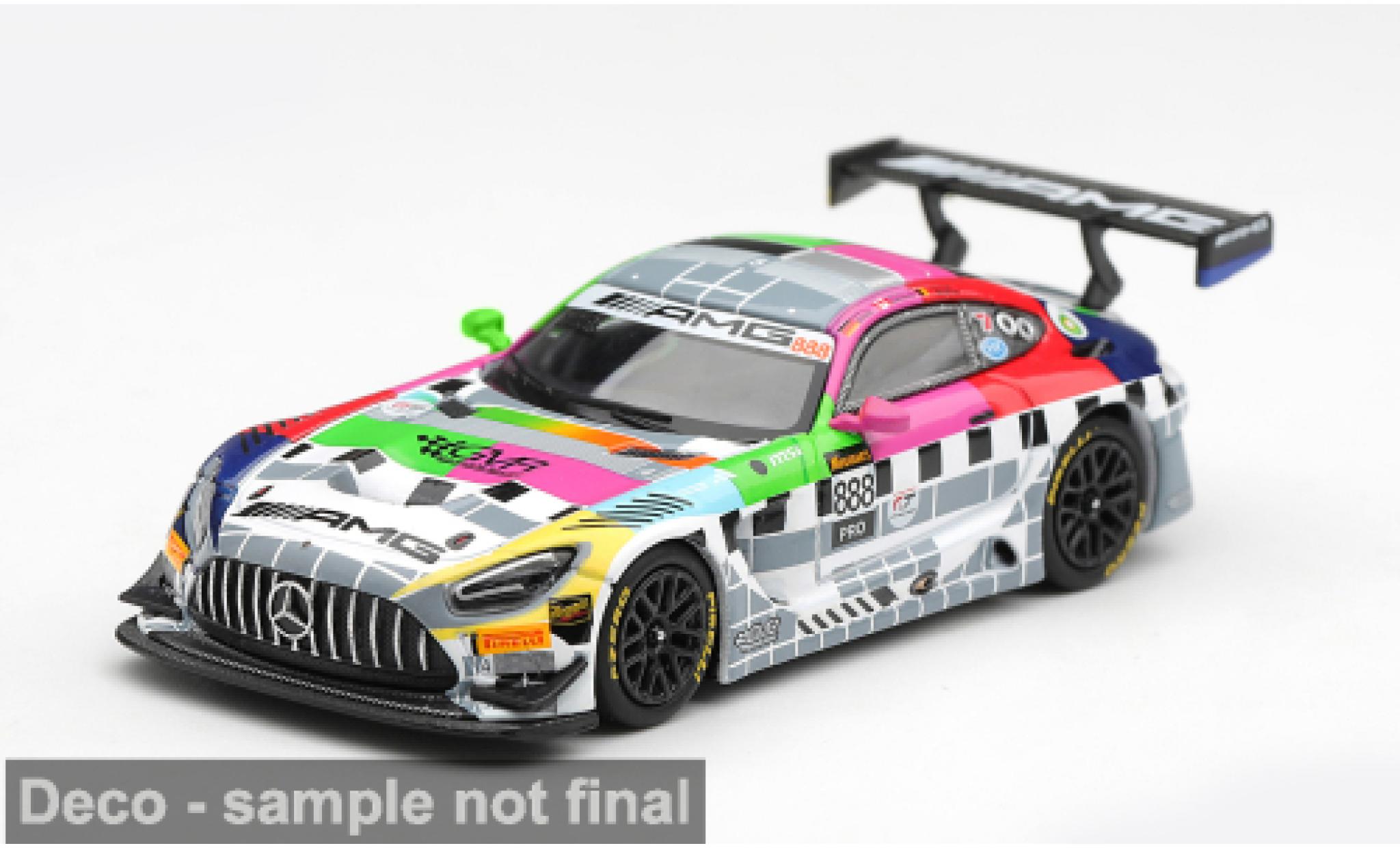 Mercedes AMG GT 1/64 Mini GT 3 EVO 12h Bathurst 2025 -AMG Team GMR #888 M.Engel/M.Grenier 1:64 modellini auto
