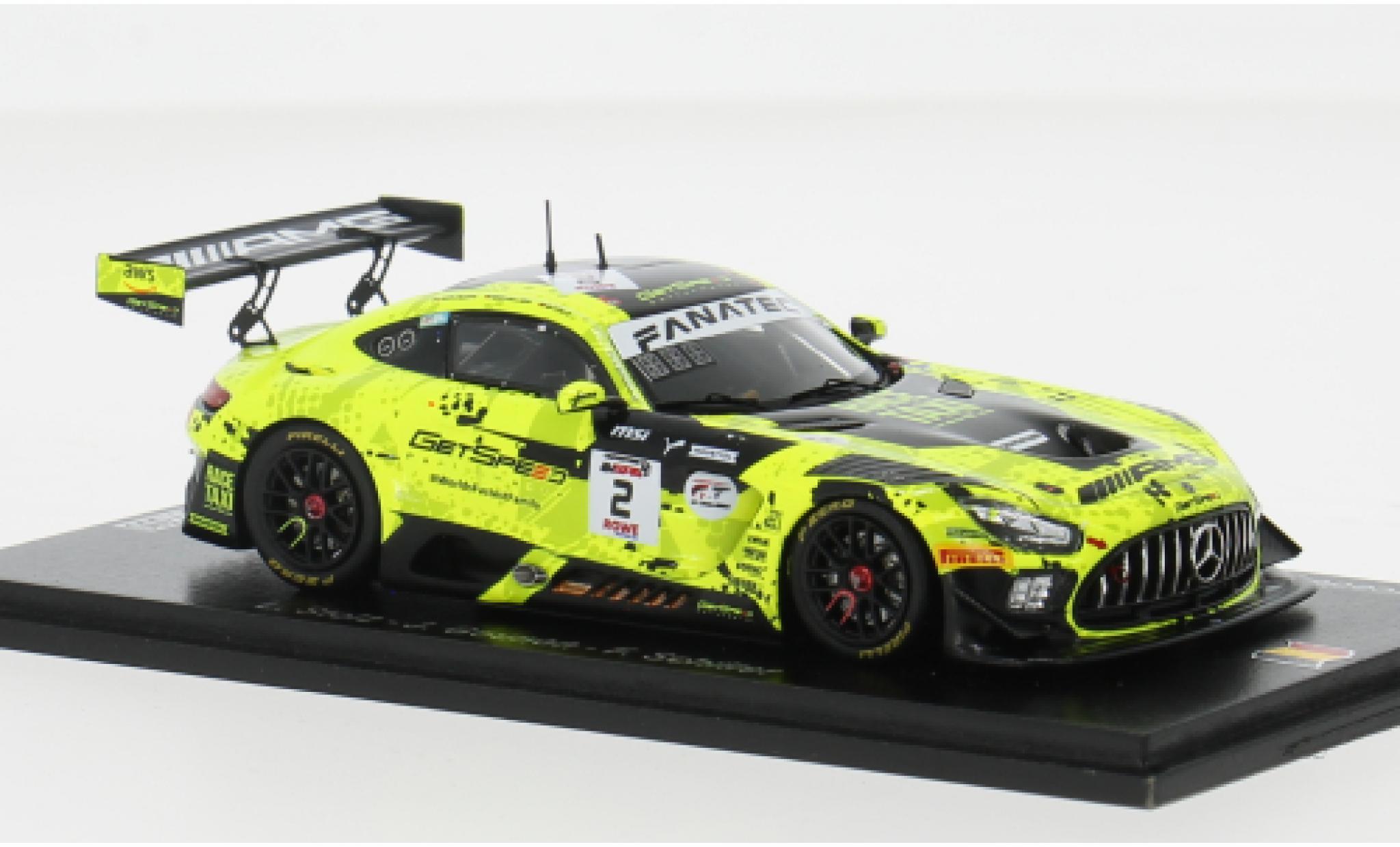 Mercedes AMG GT 1/43 Spark 3 EVO #2 1:43 modellino in miniatura