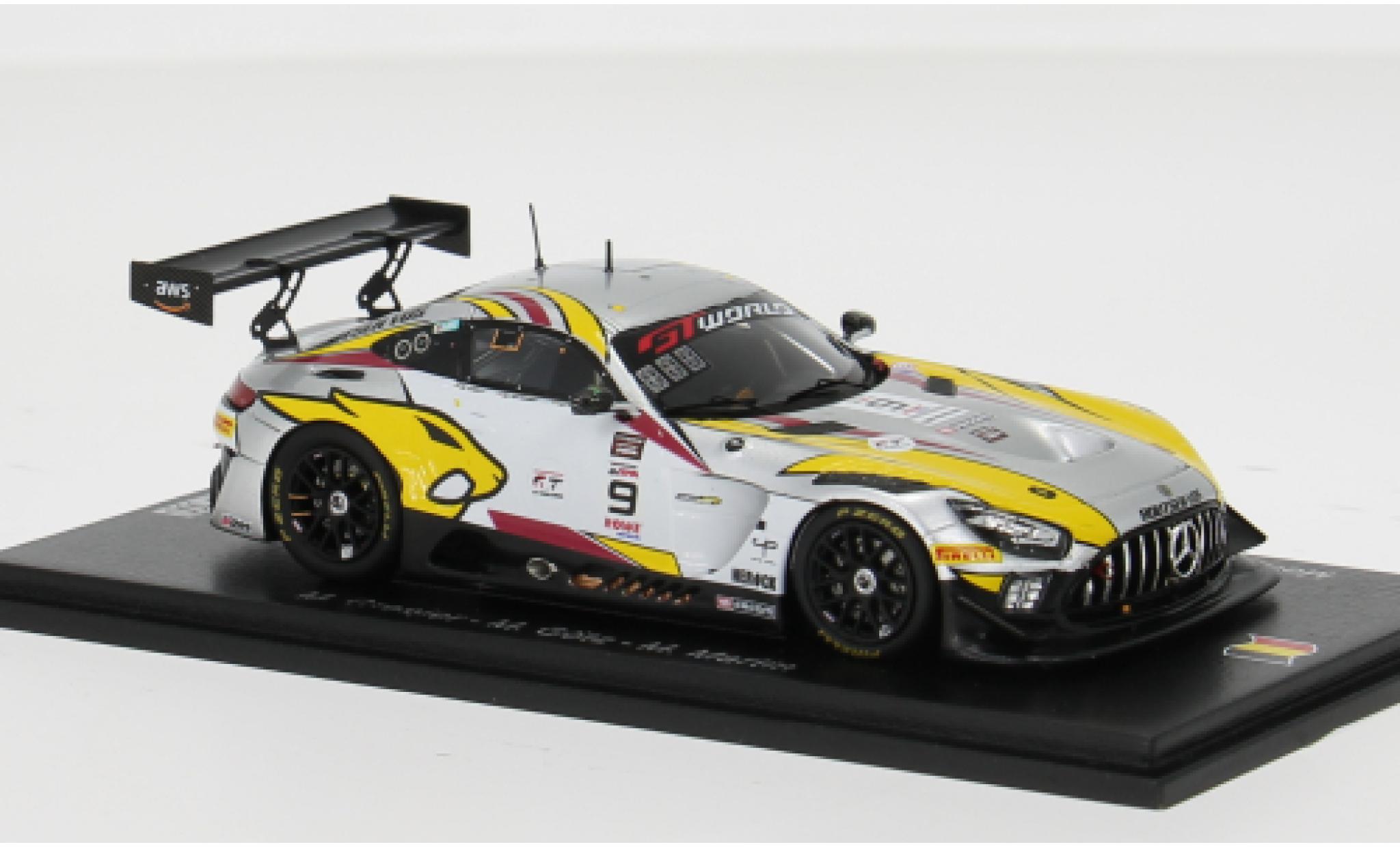 Mercedes AMG GT 1/43 Spark 3 EVO 24h Spa 2025 Boutsen VDS #9 M.Grenier/M.G&Atilde;&para;tz 1:43 modellini auto