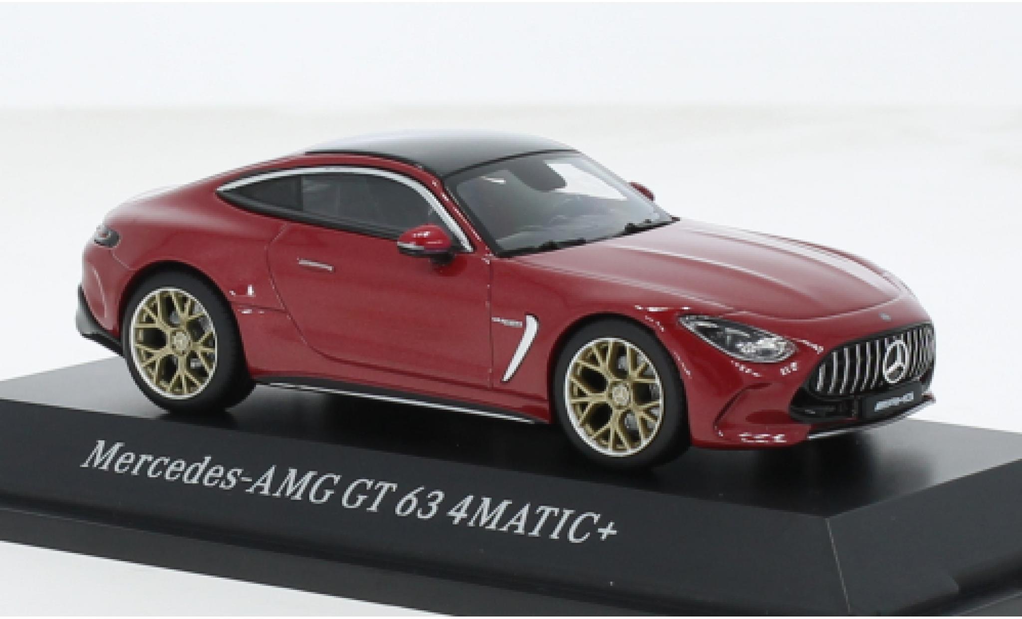 Mercedes AMG GT 1/43 I iScale 63 rot 1:43 modellino in miniatura