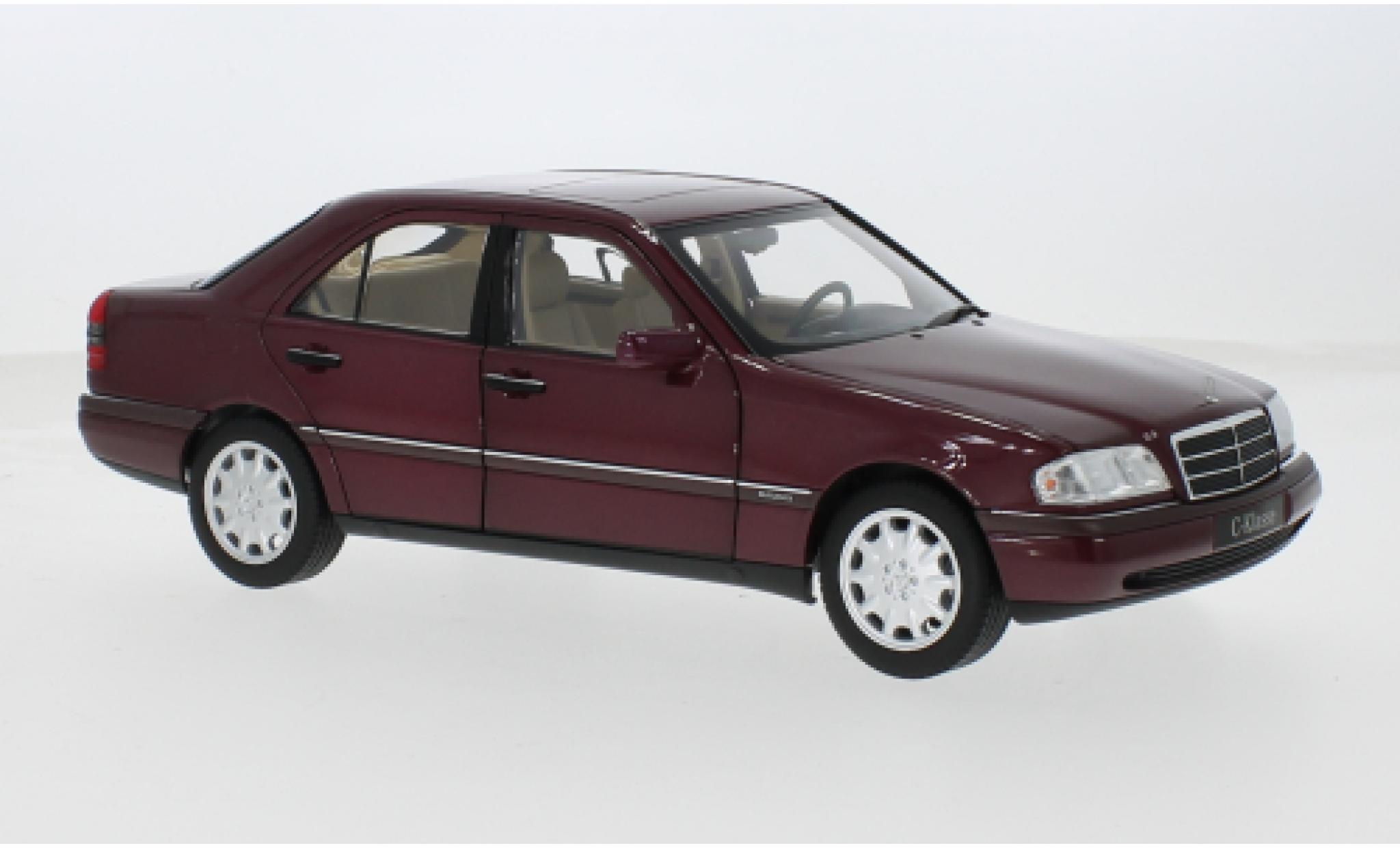 Mercedes Classe C 1/18 Norev (W202 rot 1:18 modellino in miniatura