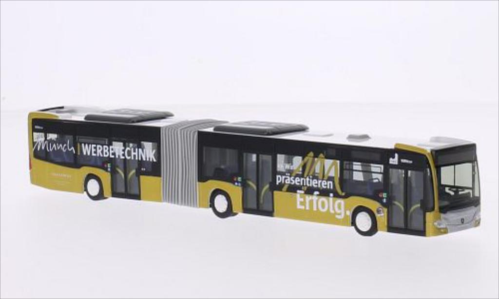 Mercedes Citaro 1/87 Rietze G VWS Siegen-Munch Werbetechnik 2012 modellino in miniatura