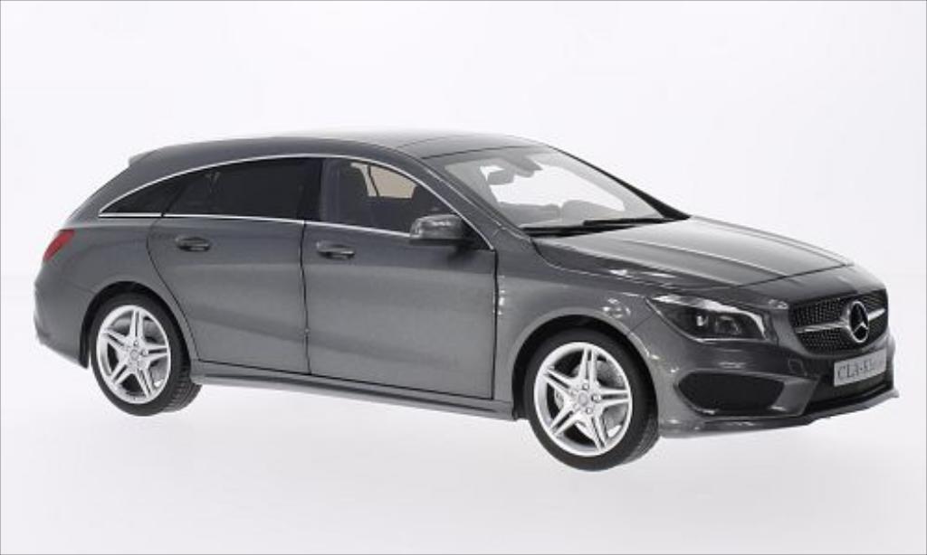 Mercedes CLA 1/18 Norev Klasse Shooting Break metallico grigio modellino in miniatura