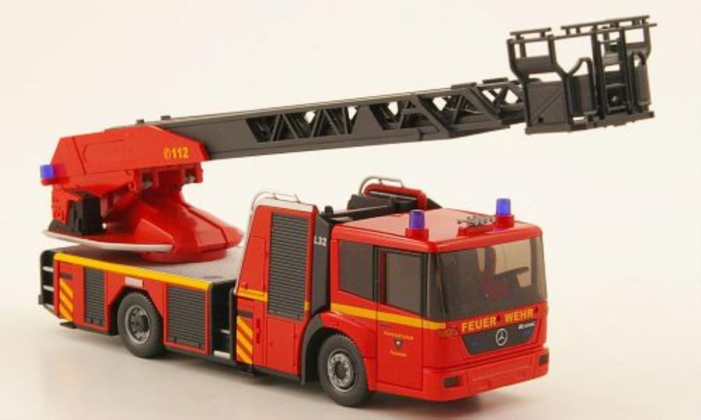 Mercedes Econic 1/87 Wiking DL 32 Feuerwehr Lubeck modellino in miniatura