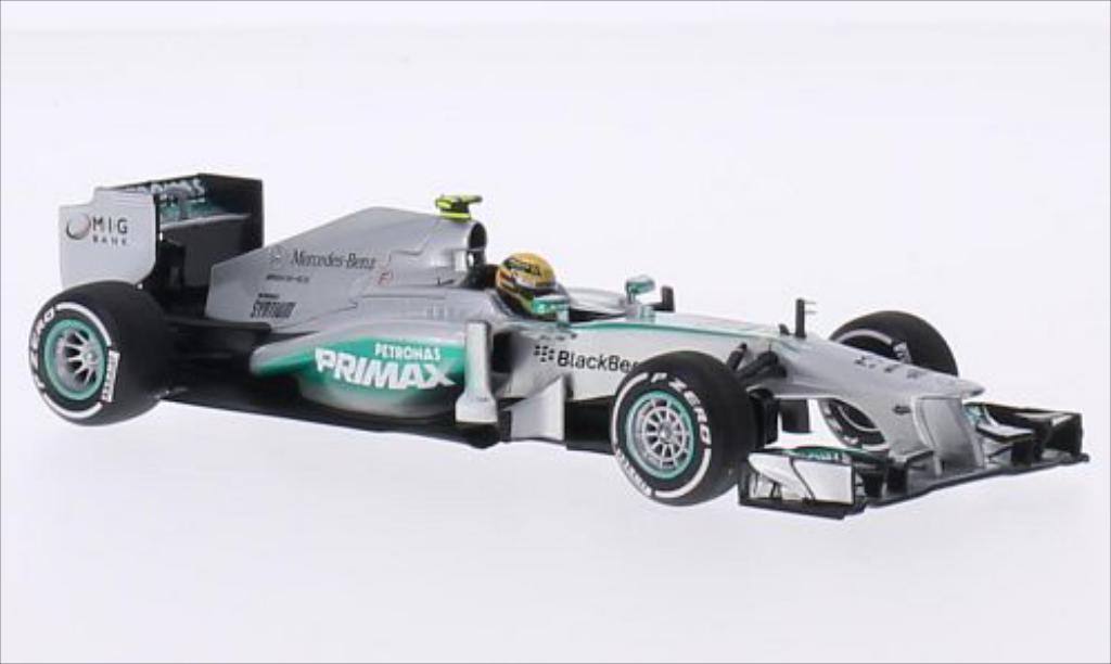 Mercedes F1 1/43 Minichamps W04 No.10 AMG Petronas Team Formel 1 GP Malaysia 2013 modellino in miniatura