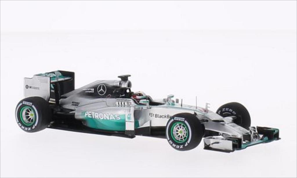 Mercedes F1 1/43 Spark W05 Hybrid No.44 AMG Formel 1 Team Petronas Formel 1 GP Italien 2014 modellino in miniatura