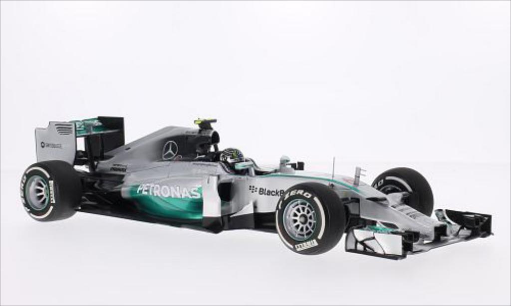 Mercedes F1 1/18 Minichamps W05 Hybrid No.6 AMG Formel 1 Team Petronas Formel 1 2014 modellino in miniatura