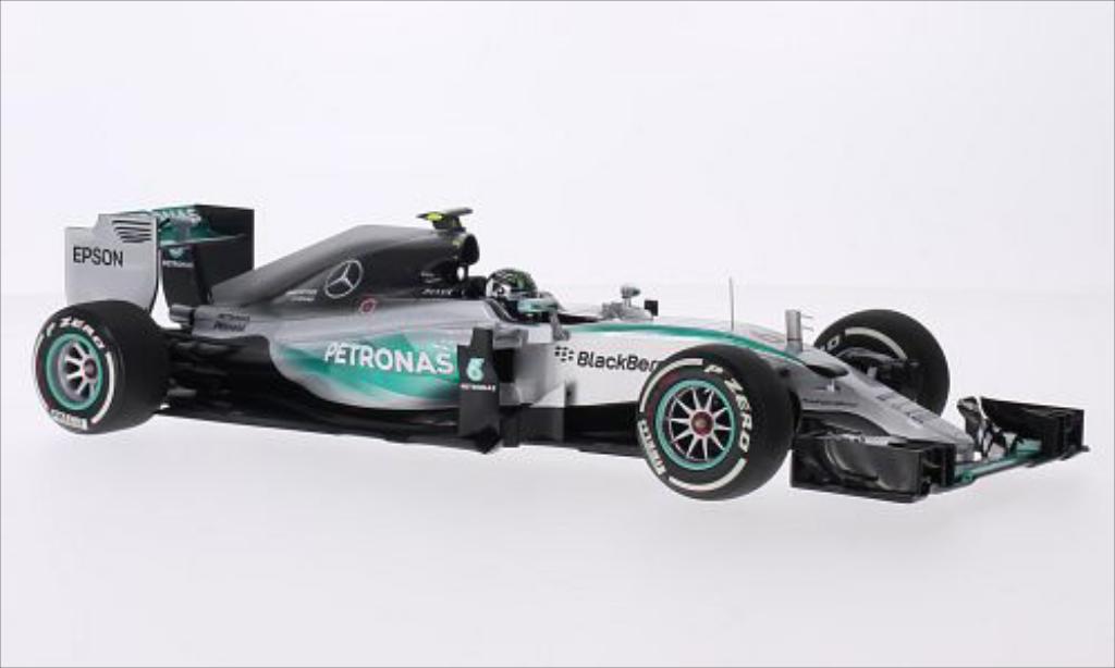 Mercedes F1 1/18 Minichamps W06 Hybrid No.6 AMG Petronas Team Petronas Formel 1 GP Australien 2015 modellino in miniatura