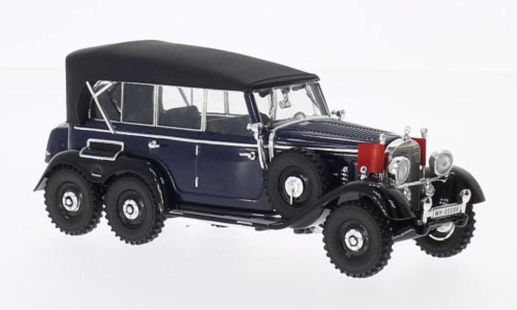 Mercedes G4 1/43 Signature blu geschlossen 1938 modellino in miniatura