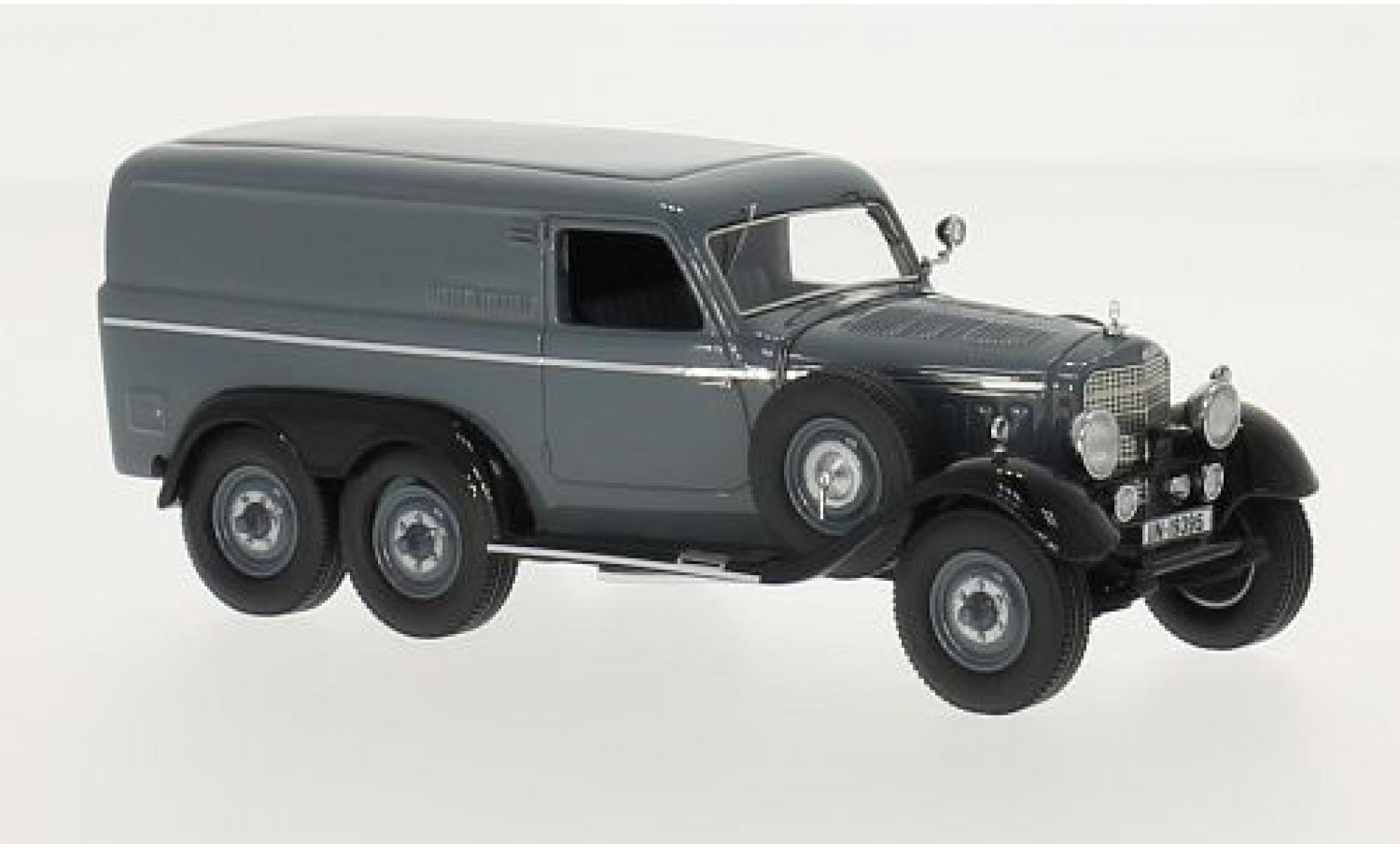 Mercedes G4 1/43 Matrix Kastenwagen grau 1:43 modellino in miniatura