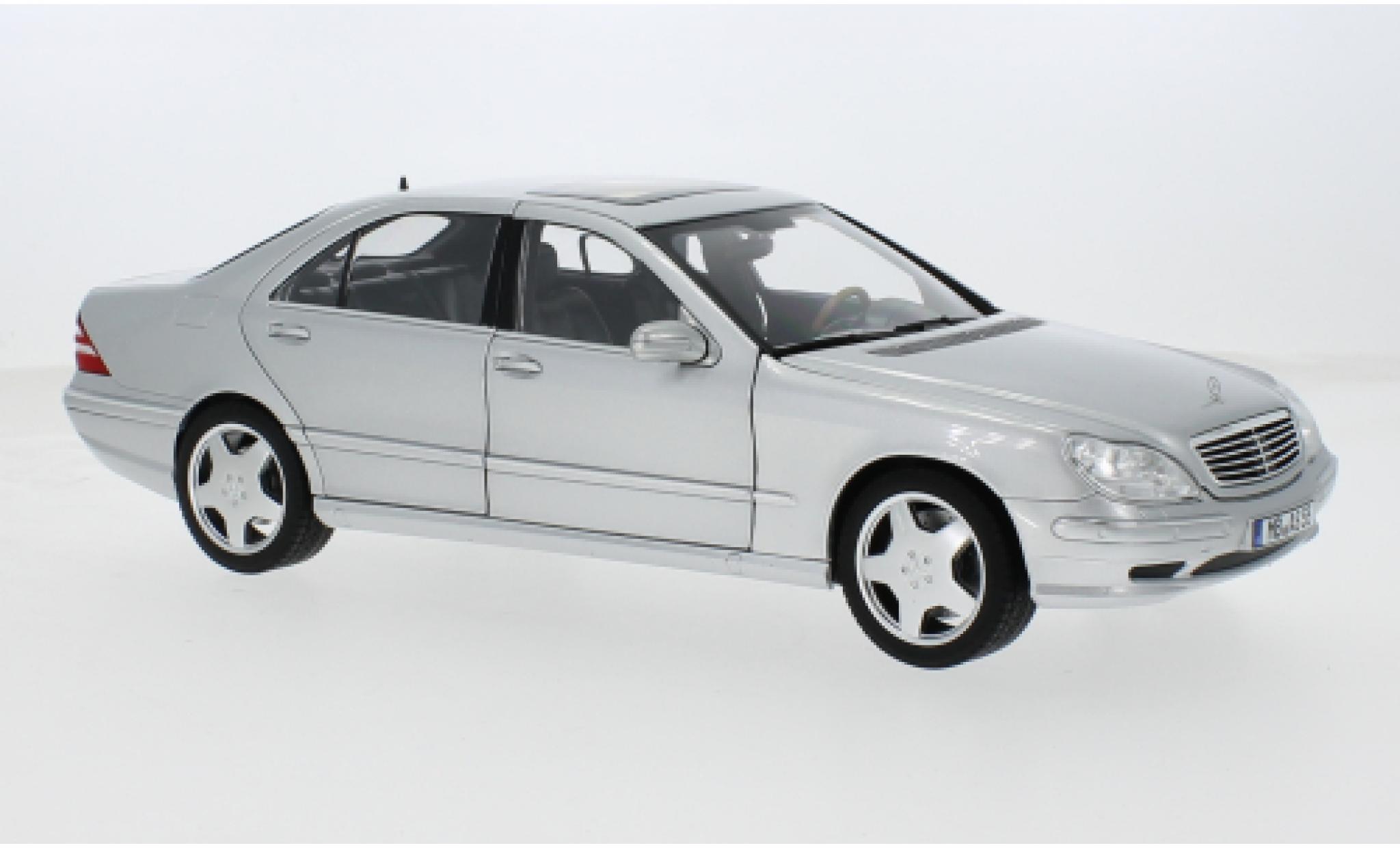 Mercedes Classe S 1/18 Norev S55 AMG (W220) silber 1:18 modellino in miniatura