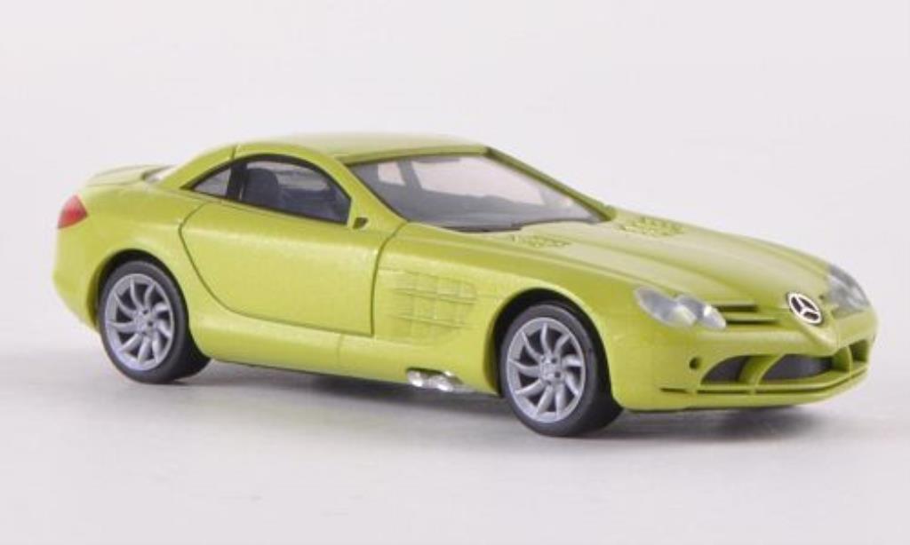 Mercedes SLR 1/87 Herpa McLaren grun 2004 modellino in miniatura
