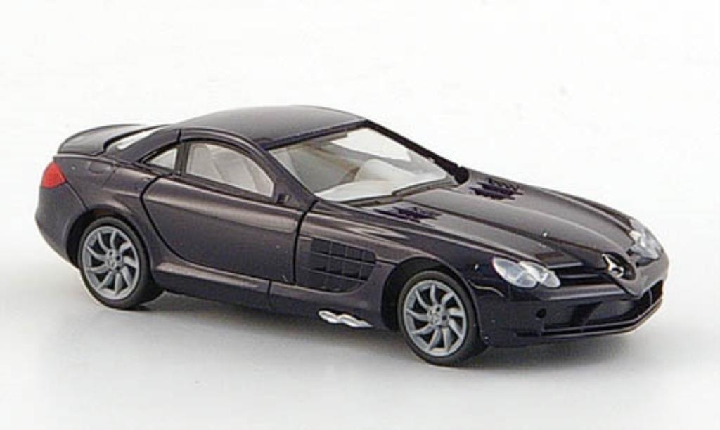 Mercedes SLR 1/87 Herpa nero 2004 modellino in miniatura