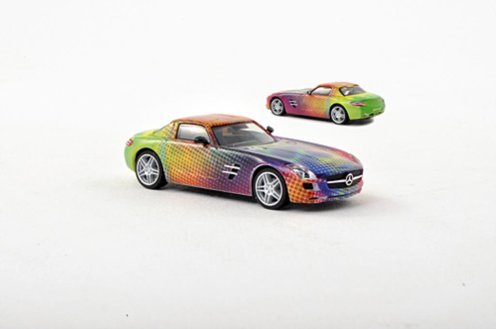 Mercedes SLS 1/87 Herpa AMG (C197) mattlook.com modellino in miniatura