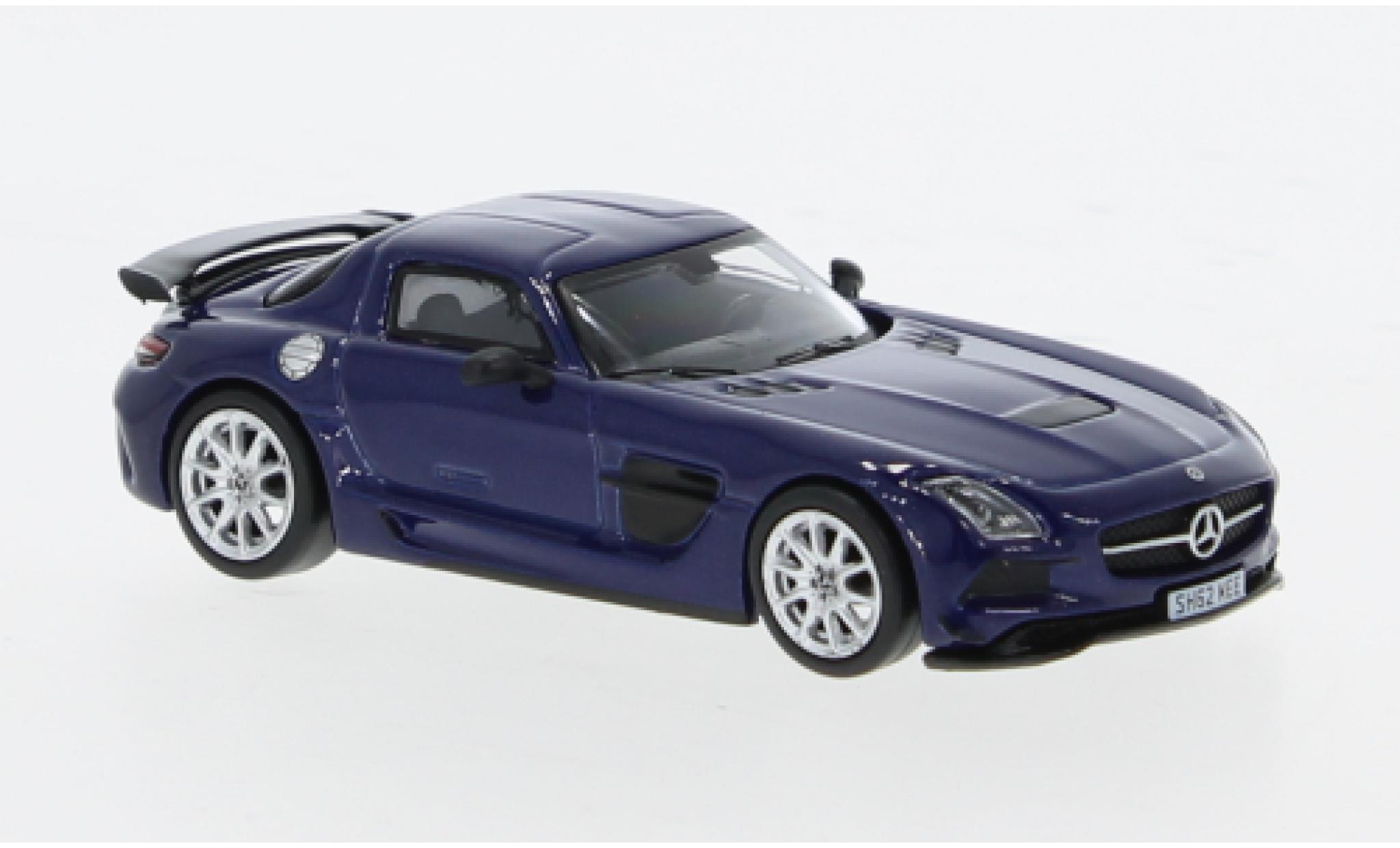 Mercedes SLS 1/64 Tarmac Works AMG Coupe bla 1:64 modellino in miniatura