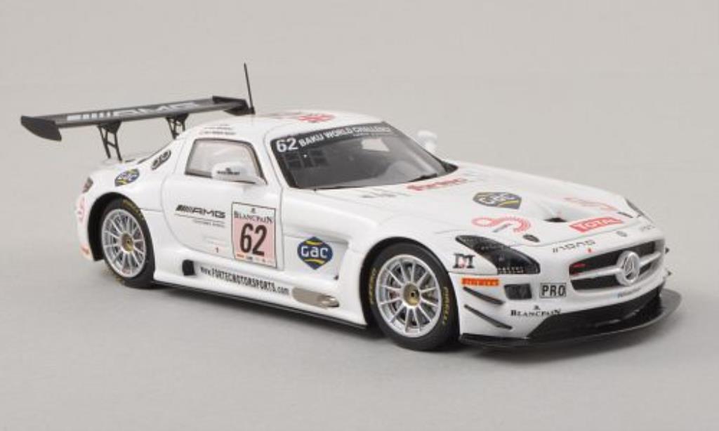 Mercedes SLS 1/43 Spark AMG GT3 No.62 AMG Customer Sports 24h Spa 2013 /A.Brundle modellino in miniatura