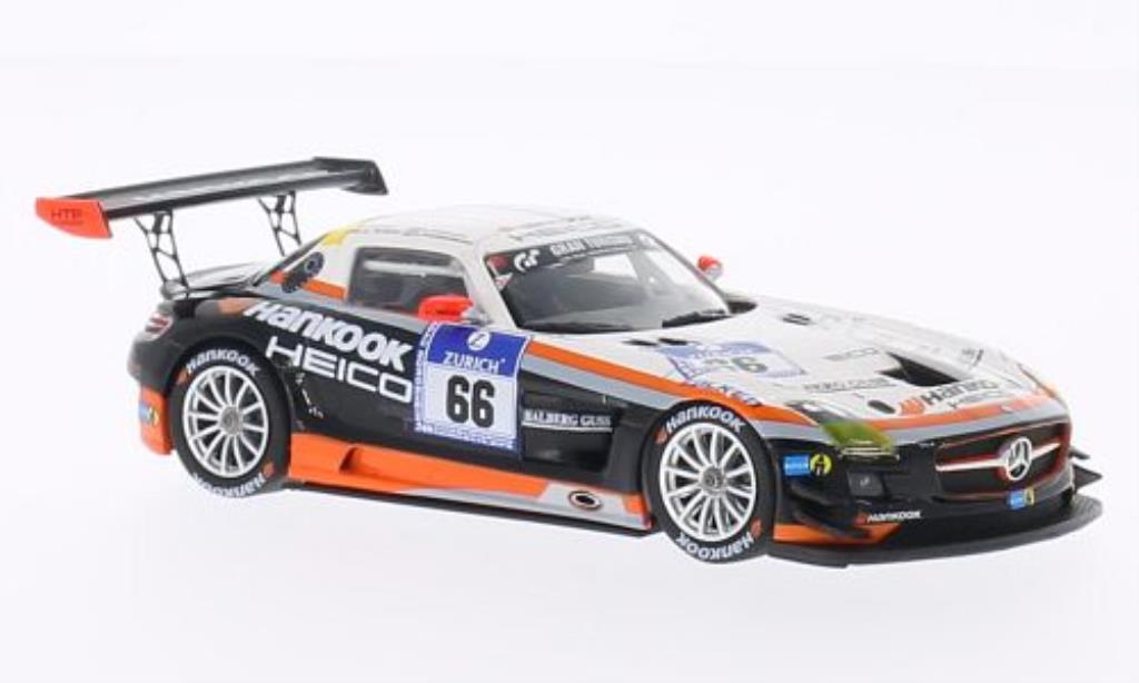 Mercedes SLS 1/43 Minichamps AMG GT3 No.66 Hankook Team Heico 24h Nurburgring 2012 /Arnold modellino in miniatura