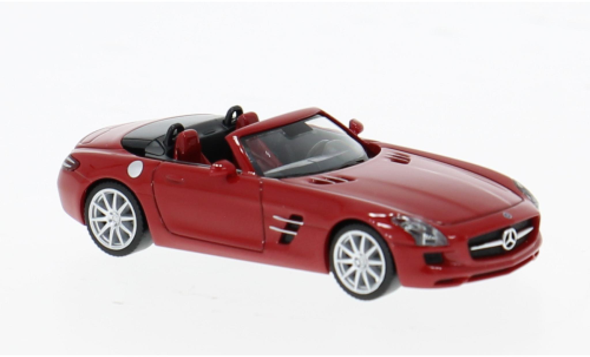 Mercedes SLS 1/87 Herpa AMG Roadster rosso 1:87 modellini auto