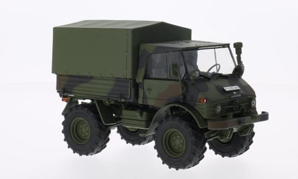 Mercedes Unimog 1/32 Weise 406 (U84) Bundeswehr Flecktarn modellino in miniatura
