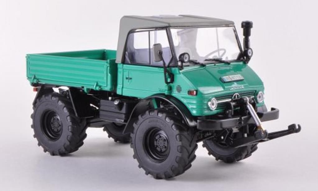 Mercedes Unimog 1/32 Weise 406 (U84) Cabriolet mit Hardtop (Typ Eller) modellino in miniatura