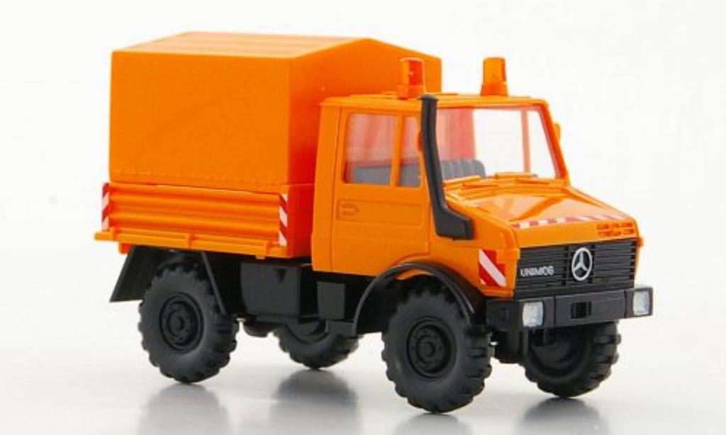 Mercedes Unimog 1/87 Wiking U 1700 Kommunaldienst modellino in miniatura