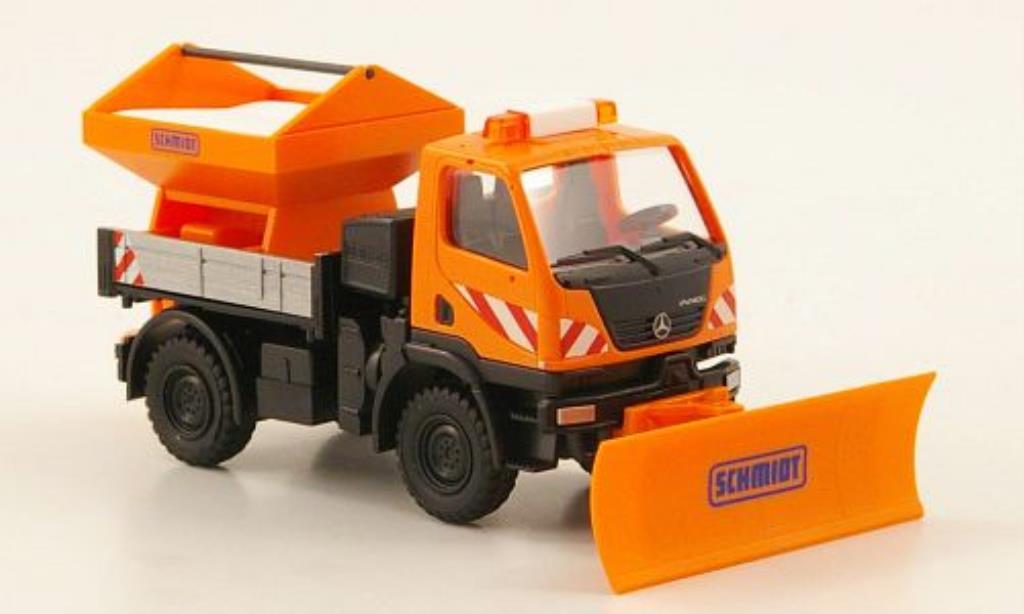 Mercedes Unimog 1/87 Wiking U 20 Winterdienst modellino in miniatura