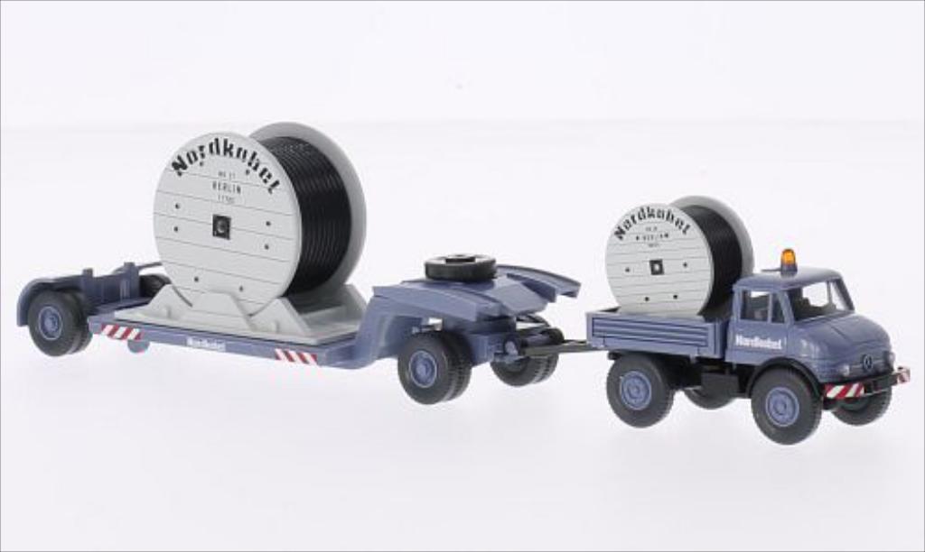 Mercedes Unimog 1/87 Wiking U 406 Nordkabel modellino in miniatura