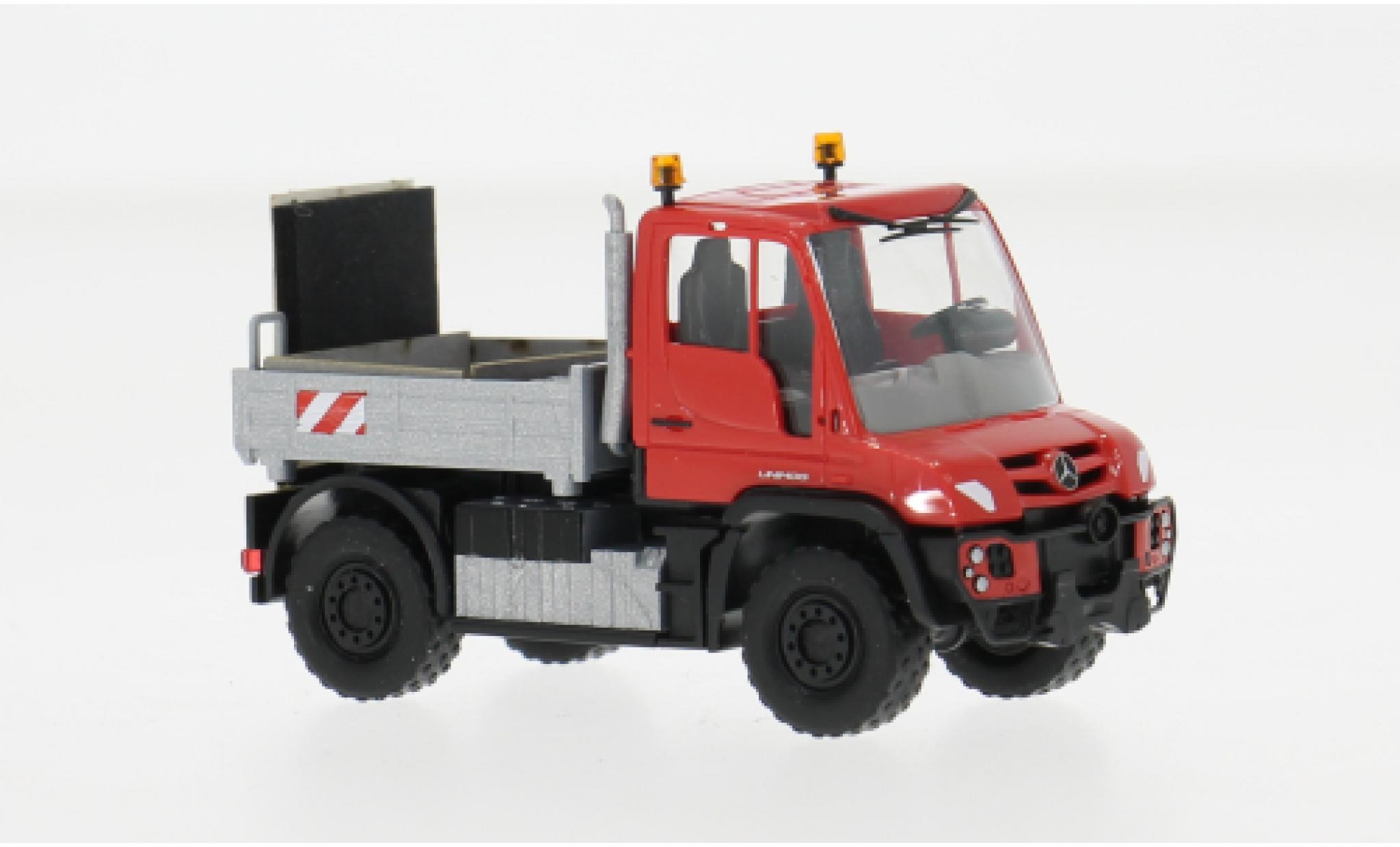 Mercedes Unimog 1/87 Busch U 430 2013 Schwertransportbegleitung 1:87 modellini auto