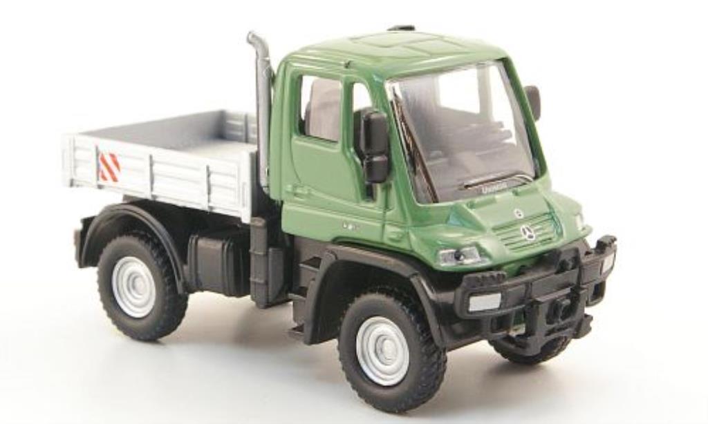 Mercedes Unimog 1/87 Schuco U300 grun modellino in miniatura