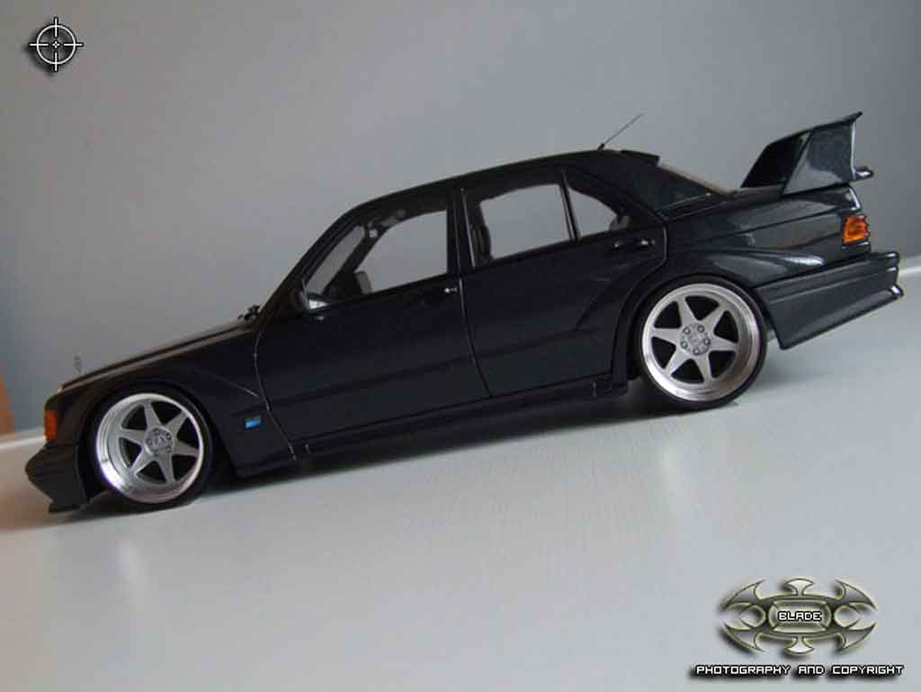 Mercedes 190 Evo 1/18 Autoart Evo 2.5 16 evolution 2 jantes bords larges